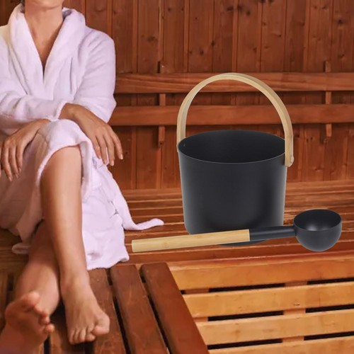 Sauna bucket and spoon large - sauna,