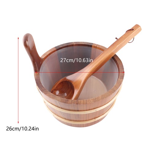 Leakage proof sauna bucket - leakage,