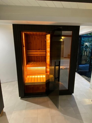 Modern finnish sauna - sauna, cabin