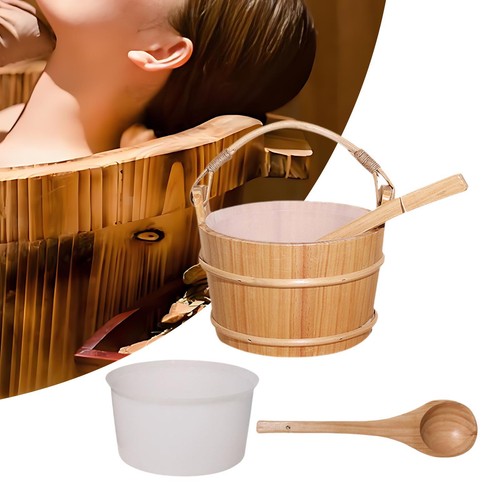 Sauna bucket and - sauna,