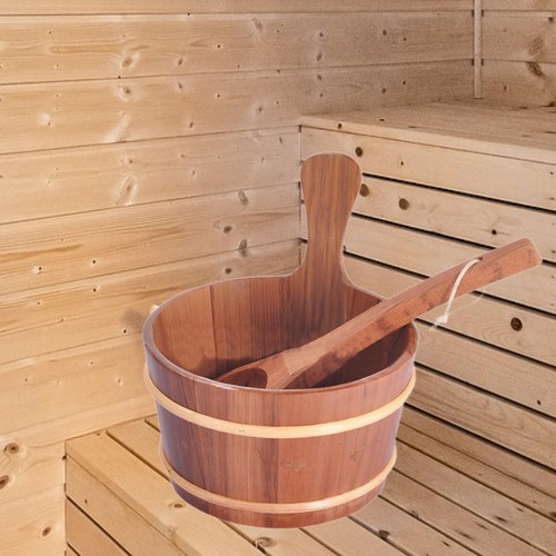 Sauna bucket and ladle - sauna,