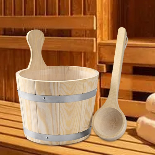 Sauna bucket and - and, set