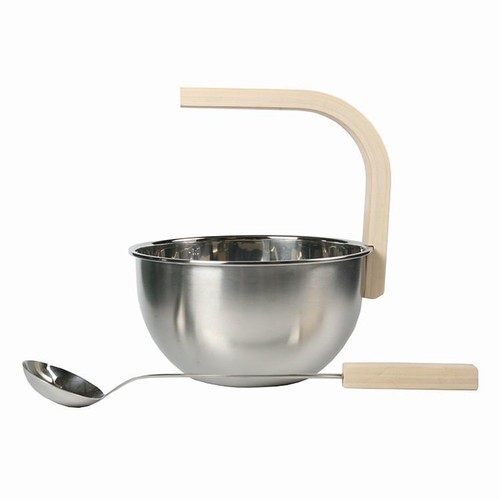 Sauna bucket with ladle - sauna,