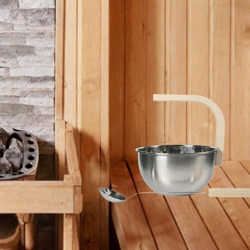 Sauna bucket with ladle - sauna,