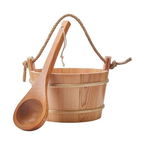 Practical sauna water bucket - sauna,