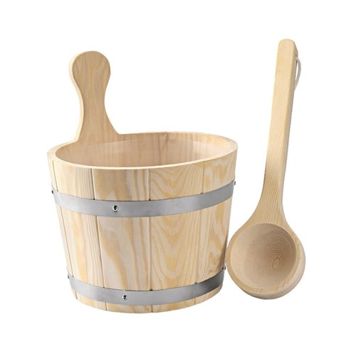 Sauna bucket and - sauna, set